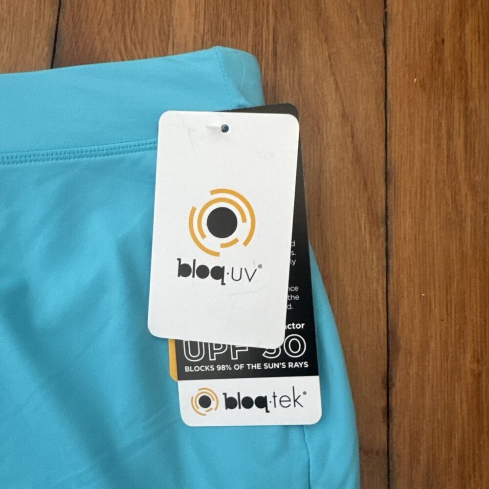 Bloq UV Skort Skirt Double Layer Golf Sporty UPF 50+ Zipper Pocket Size X-Large - Picture 3 of 6